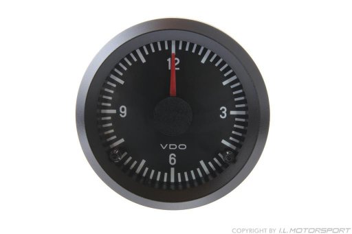 MX-5 Uhr Schwarz VDO